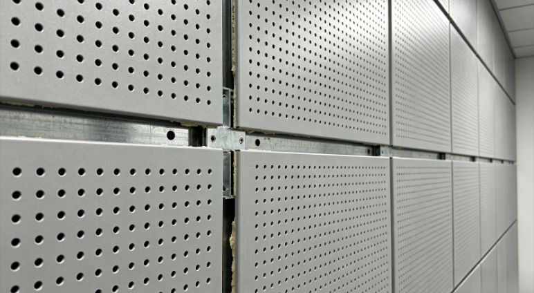 微穿孔共振吸声板实拍